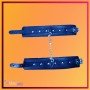 Premium Leather Naughty Nurse Wrist Cuffs Bondage Gear BDSM-021