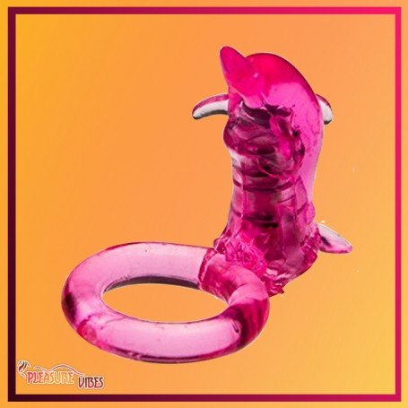 Dolphin Cock Ring Vibrator CR-005