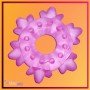 Heavy Cock Ring-Ice Flower CR-006