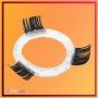Transparent Hair Finger Fun Function Cock Ring CR-009