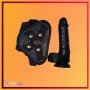 Strap On Dildo Harness with Big Black Dildo Vibrator SO-027