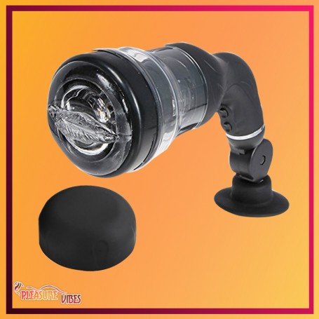 Rotation Lover Vibrating Massager With Suction Cup MS-051