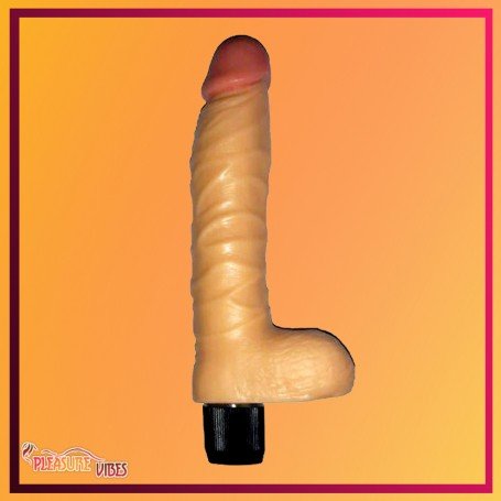 Realistic Penis with Vibrations And Real Feel Balls RSV-074