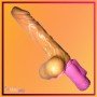 Remote Control Realistic Realistic Vibrator RSV-073