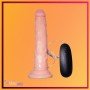Strong Suction Cup Realistic Vibrator With Remote RSV-082