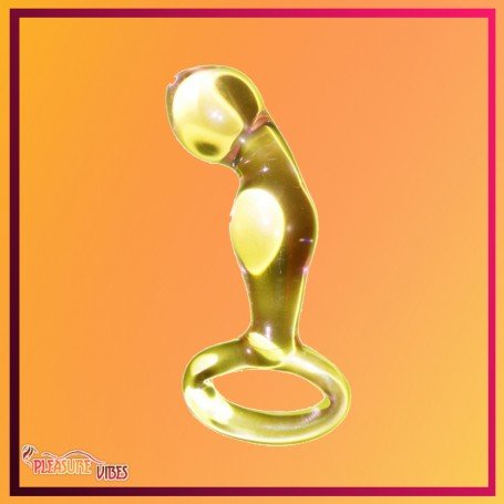 Jaguar Golden Glass Dildo GD-009