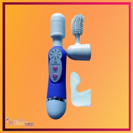 16 Speed Cordlless Magic Wand Massager VM-008