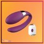 Wearable U Shape Remote Control Clitoris Luxury Vibrator LXV-030