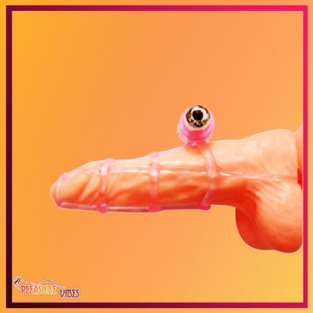 Sweet Cage Vibrating Penis Sleeve PES-010