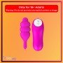 Purple Bullet Vibrator with 12 Vibration Settings BV-042