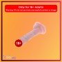 Bendable Realistic Non-vibrator with Suction Cup RSNV-030