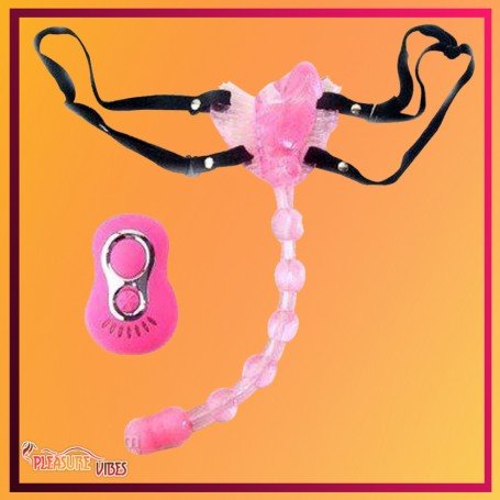 Wearable Butterfly Whip Anal Vagina Stimulator SO-003