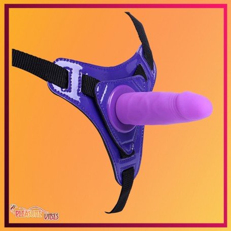 Ultra Elastic Harness Lesbian Strapon Dildo SO-019