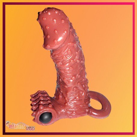 BRAVE MAN BAILE Vibration Choco Penis Extension Sleeve PES-023