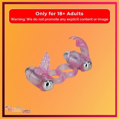Vibrating Jelly Cock Ring CR-022
